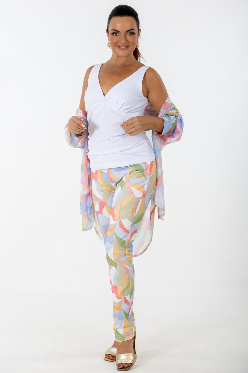 Dolman Boyfriend Blouse | Puzzle Leaves