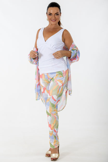 Dolman Boyfriend Blouse | Puzzle Leaves